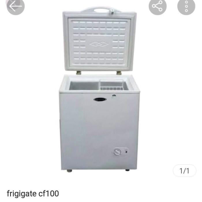 Chest Frezeer Frigigate CF - 100 LV , Low Voltage 100 Liter