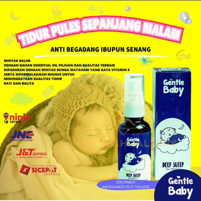 ESSENTIAL OIL OBAT BALUR DEEP SLEEP TIDUR PULAS PULES NYENYAK UNTUK ANAK DAN BAYI GB001