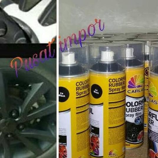 ➤ CARLAS RUBBER PAINT BLACK C4 LIMITED EDITION / BLACK MATE ⅍