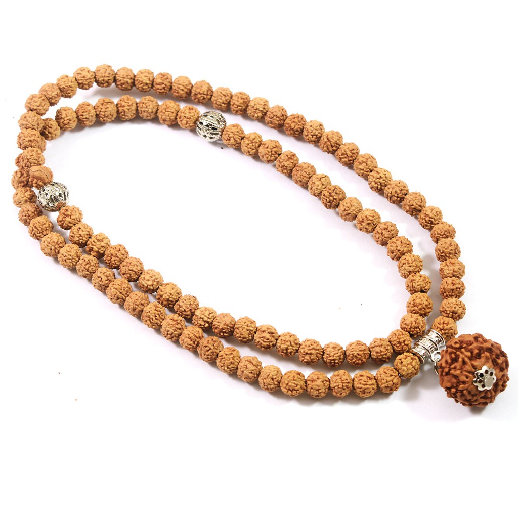 Kalung Tasbih Biji Jenitri Rudraksha