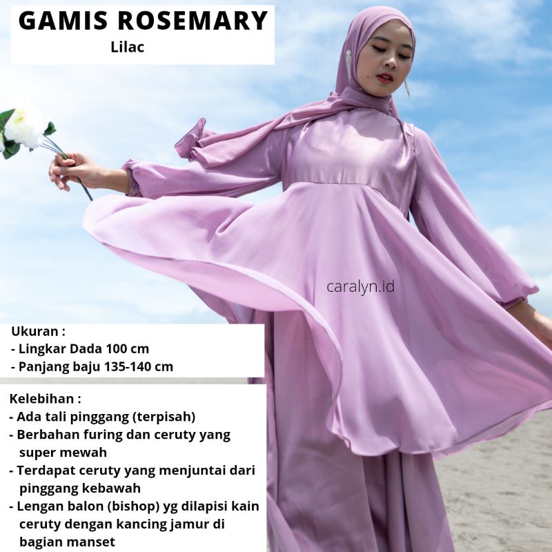 SUPER SALE GAMIS KONDANGAN MEWAH ROSEMARY