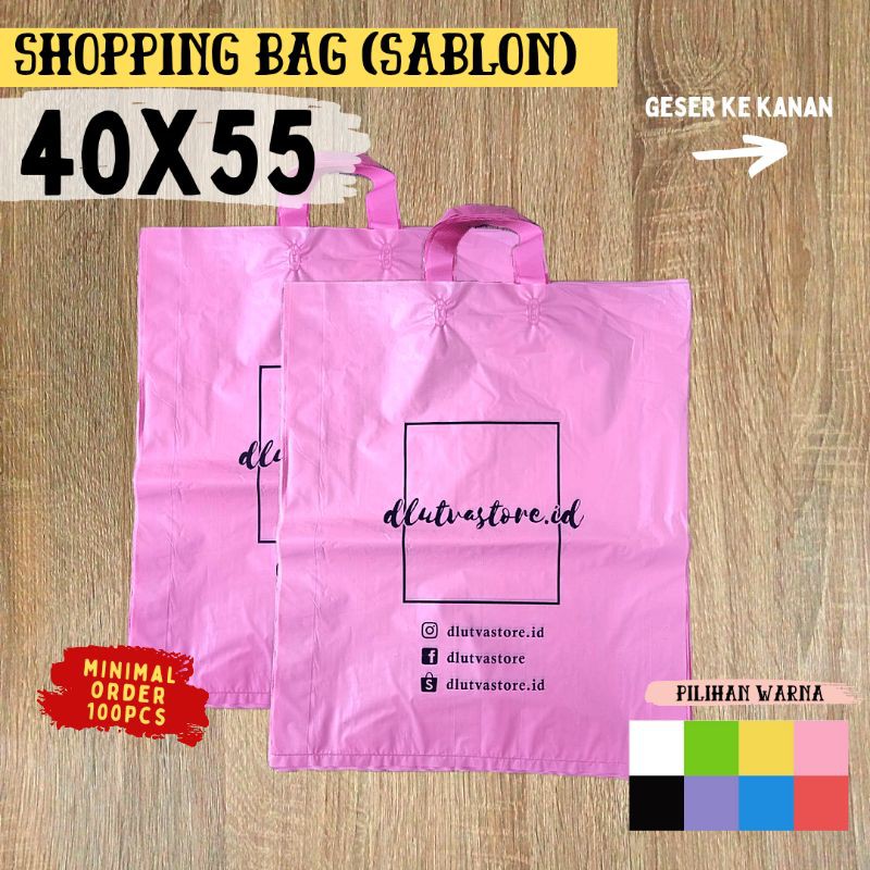 

SHOPPING BAG SABLON 40x55cm