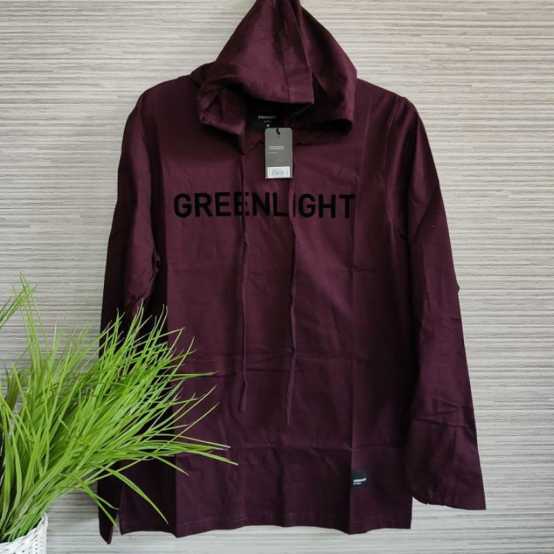 Kaos Hoodie Greenlight original
