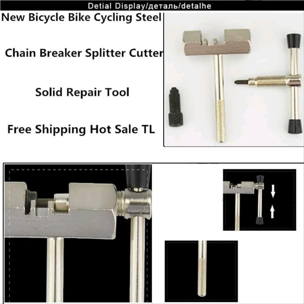 Alat Pemotong Rantai Sepeda Chain Breaker - Silver