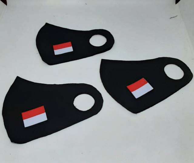 Masker Scuba Hitam Indonesia, hijau army, kuning