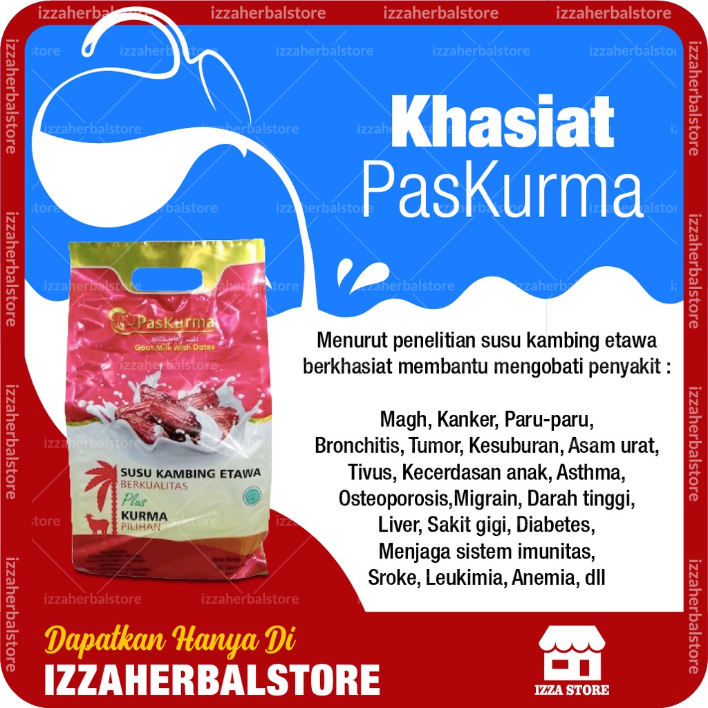 Obat Tumor Dan Kanker Ampuh PAS KURMA Susu Kambing Etawa Original