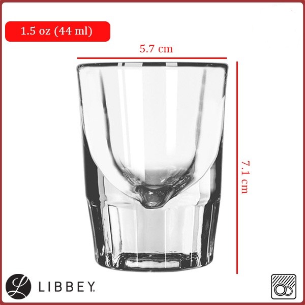 Shot Glass/ Shooter Glass/ Gelas Sloki 44ml - Libbey 5127