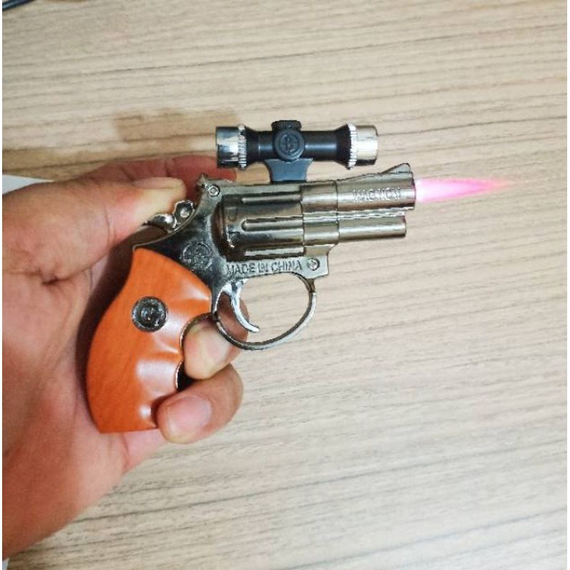 Korek pistol + Senter Laser