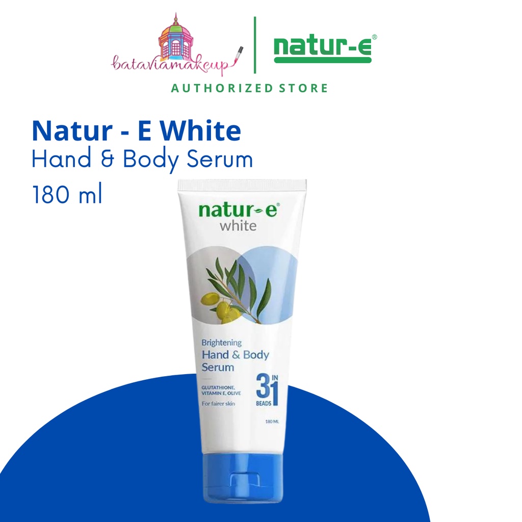 Natur - E White Hand &amp; Body Serum 180ml/Hand &amp; Body Serum/Perawatan Kulit