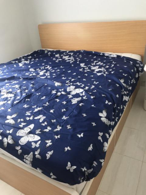 Bedcover Set Katun Lokal Cvc Aneka Motif Anak Dewasa - Yanguniq