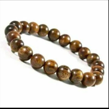GELANG GAHARU WANGI/GELANG KAYU GAHARU 10MM/KAYU GAHARU ASLI KALIMANTAN