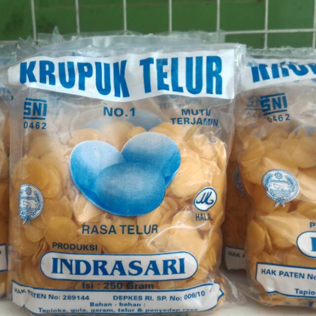 

KERUPUK TELUR INDRASARI