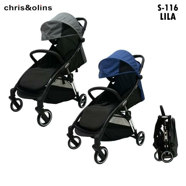 Chris &amp; Olins Stroller LILA S-116 - Kereta Dorong Bayi