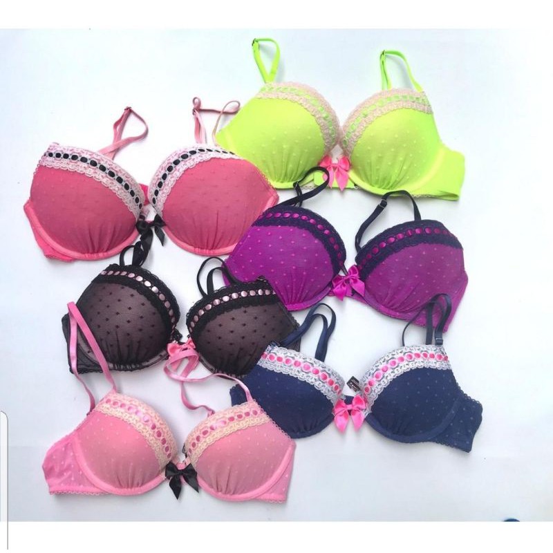 Branded Original Victoria's Secret VS Bra Lingerie Colorfull (Sisa Export)