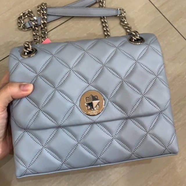 kate spade small natalia froasted blue