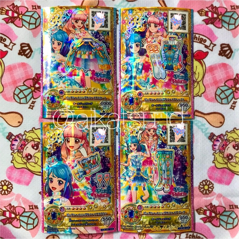 Kartu Aikatsu Friends Premium Pure Shining Sapphire Set
