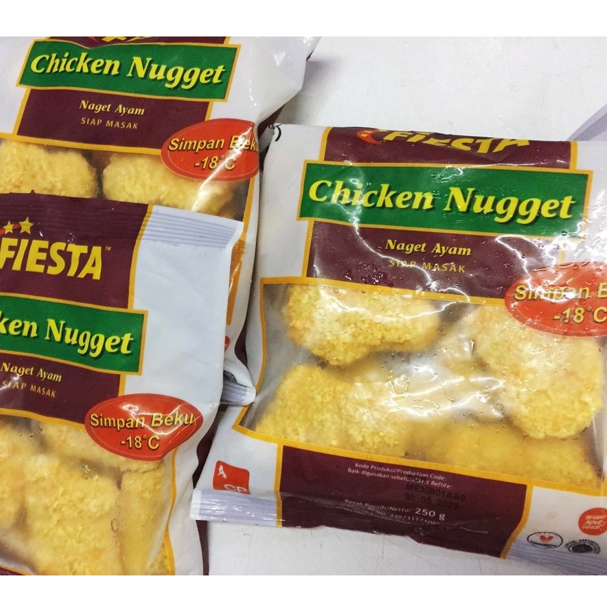 FIESTA Chicken Nugget | Naget Ayam - Varian Kemasan