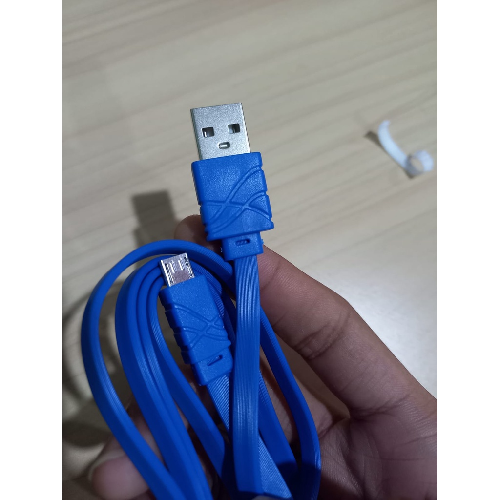 Kabel Casan HP micro USB 1M warna warni kabel lebar charger Handphone