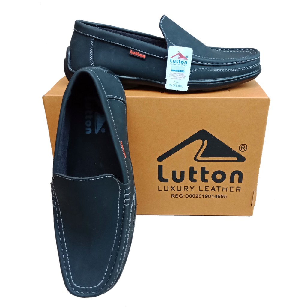 LUTTON - sepatu pria terlaris - SEPATU MOCASSIN KIWI