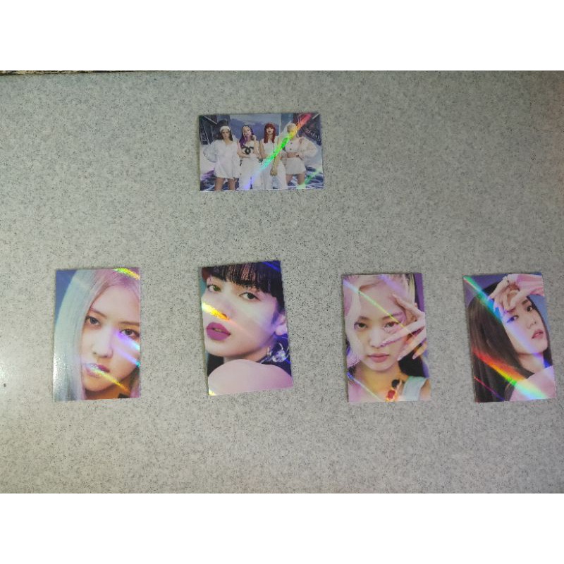 BLACKPINK PHOTOCARD PC WITHDRAMA ROSÉ LISA JENNIE JISOO
