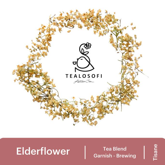 

[[BISA COD]] Elderflower - Dried Edible Flower - Teh Bunga Tisane Tea Herbal Hiasan PROMO SPECIAL