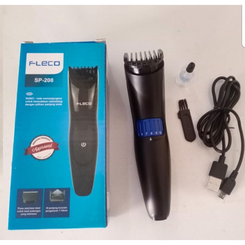 Cukur rambut/cukur jenggot/clipper fleco sp208 new