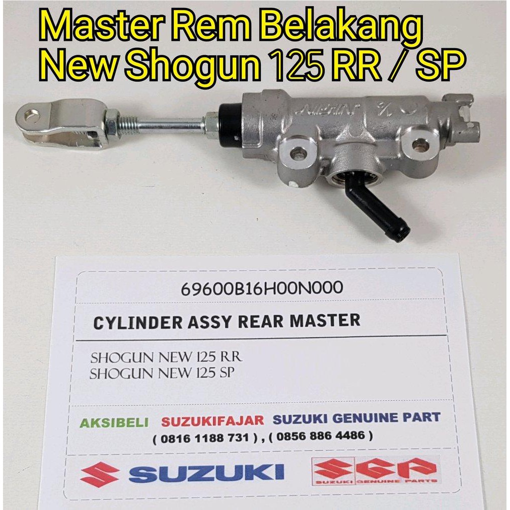FADA -  Master Rem Belakang New Shogun 125 RR SP