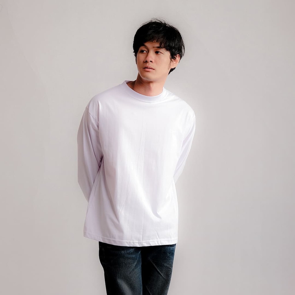 JOHNJILL - Kaos OVERSIZE Long Sleeve