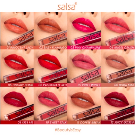 SALSA Lip cream Dynamatte | Lipcream lipstik