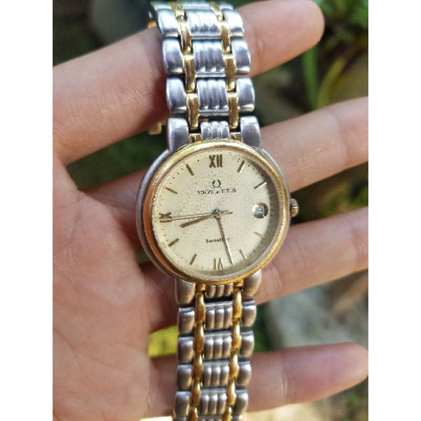 jam tangan titus quartz vintage original