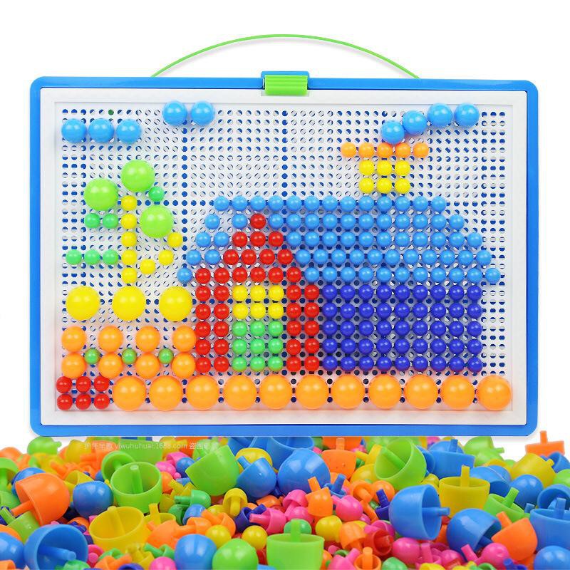 LDS Mosaic 3D 296 Pcs Jamur Colourful Edukasi Puzzle Jamur Creative Anak Kreatif