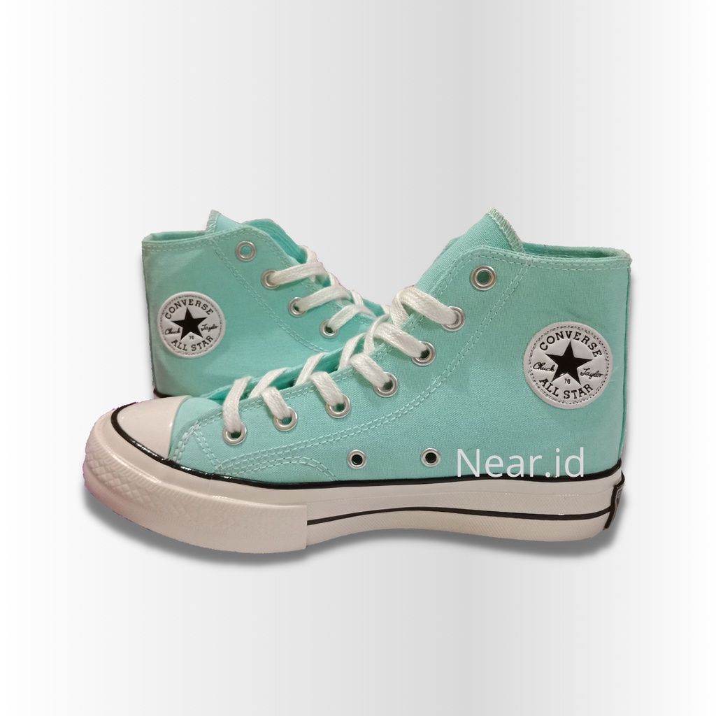 Sepatu Sneakers Converse_70s High Turquoise Blue BNIB Premium