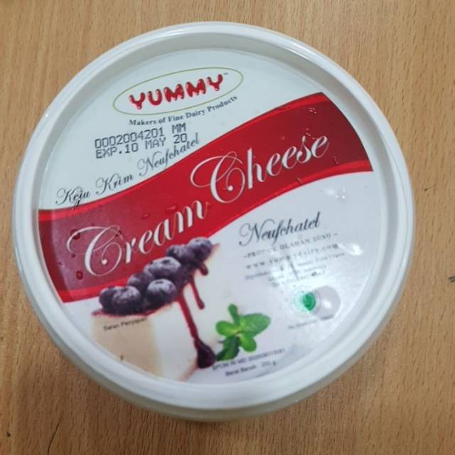 cream cheese yummy neufchatel 250gr Shopee Indonesia