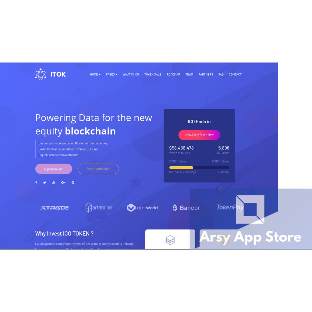 Template Wordpress Itok