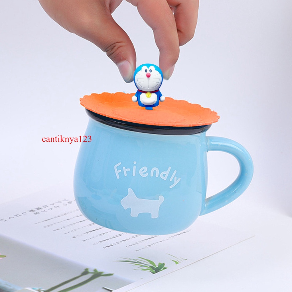 Tutup Gelas Silikon Cantik, Souvenir Tutup Gelas