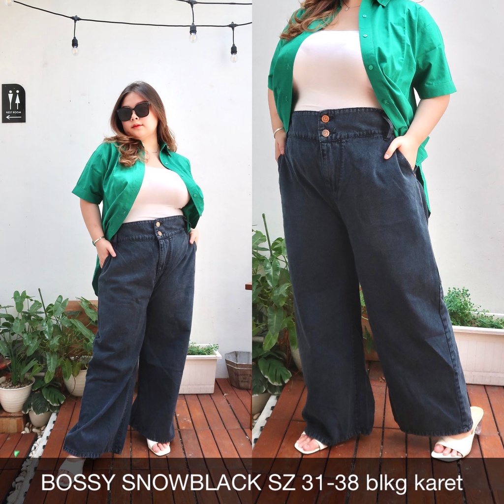 CELANA JEANS WANITA BOSSY KULOT-SYS CLOTHIER