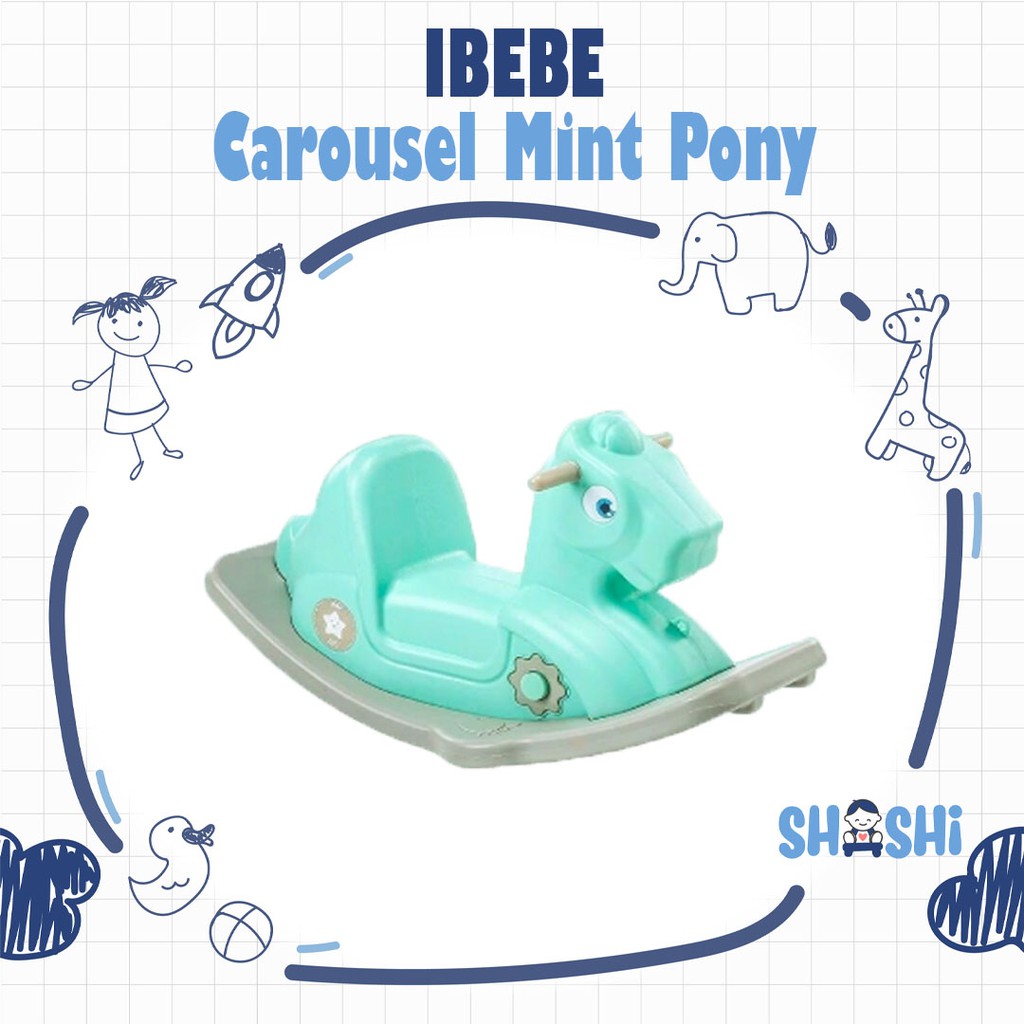 Sewa  Ibebe Carousel Mint Pony