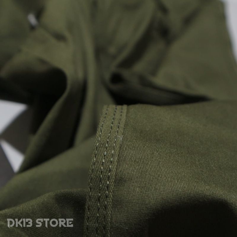 CELANA PANJANG PRIA CHINO ORIGINAL GEFALIANO WARNA ARMY SIZE 28-38