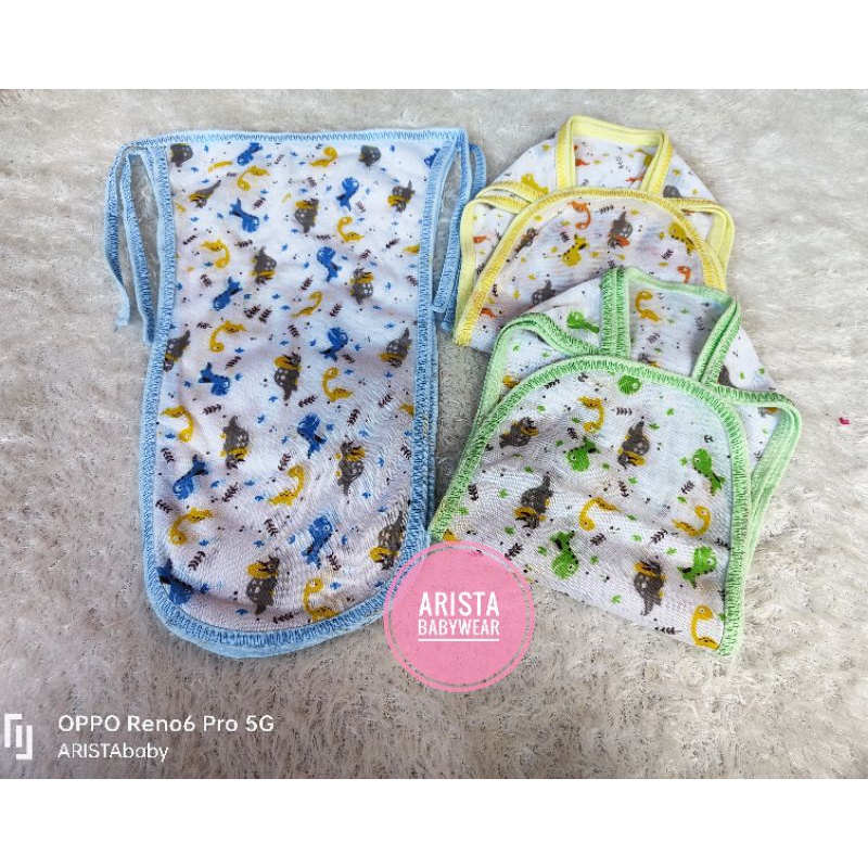 (6pcs) popok bayi motif dino fullprint