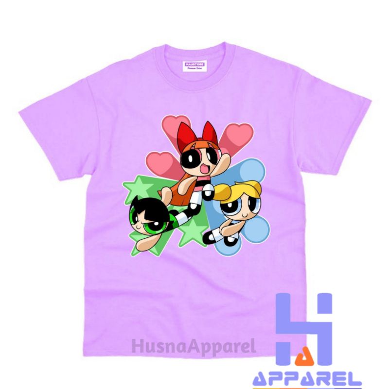 BAJU ANAK KAOS ANAK THE POWERPUFF GIRLS
