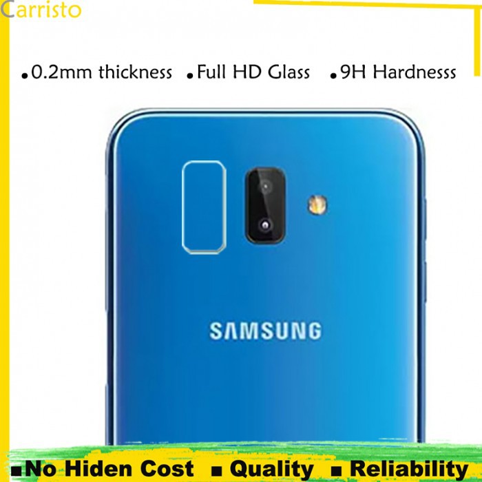 TEMPERED GLASS KAMERA SAMSUNG J6 PLUS ANTI GORES KACA PELINDUNG KAMERA