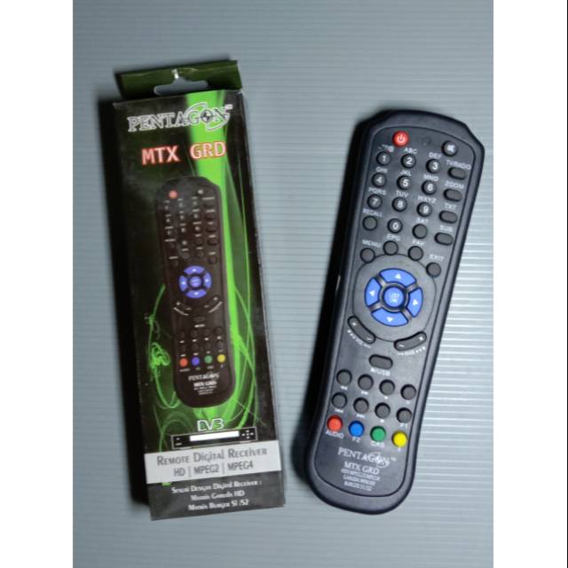 Remote digital receiver HD Mpeg2 Mpeg4