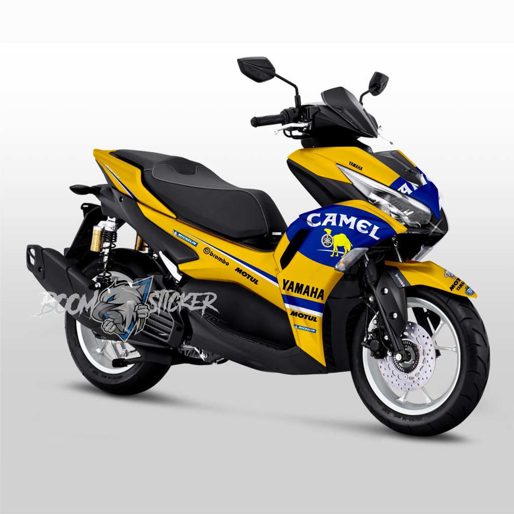 AEROX NEW DECAL CAMEL ROSSI sc122