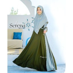 GAMIS MURAH PROMO SET HIJAB SERENA ZABANNIA - GAMIS SET MURAH ZABANNIA - GAMIS SET HIJAB BEST SELLER