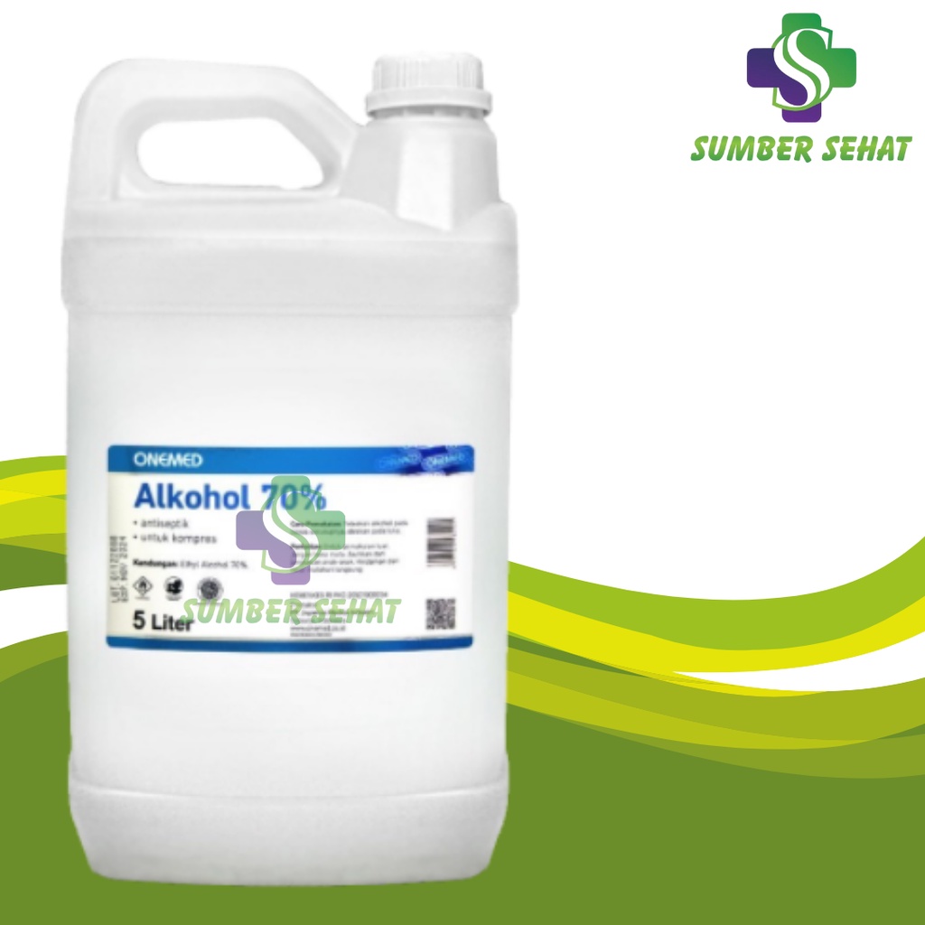 ALKOHOL 70% 5 LITER ONEMED