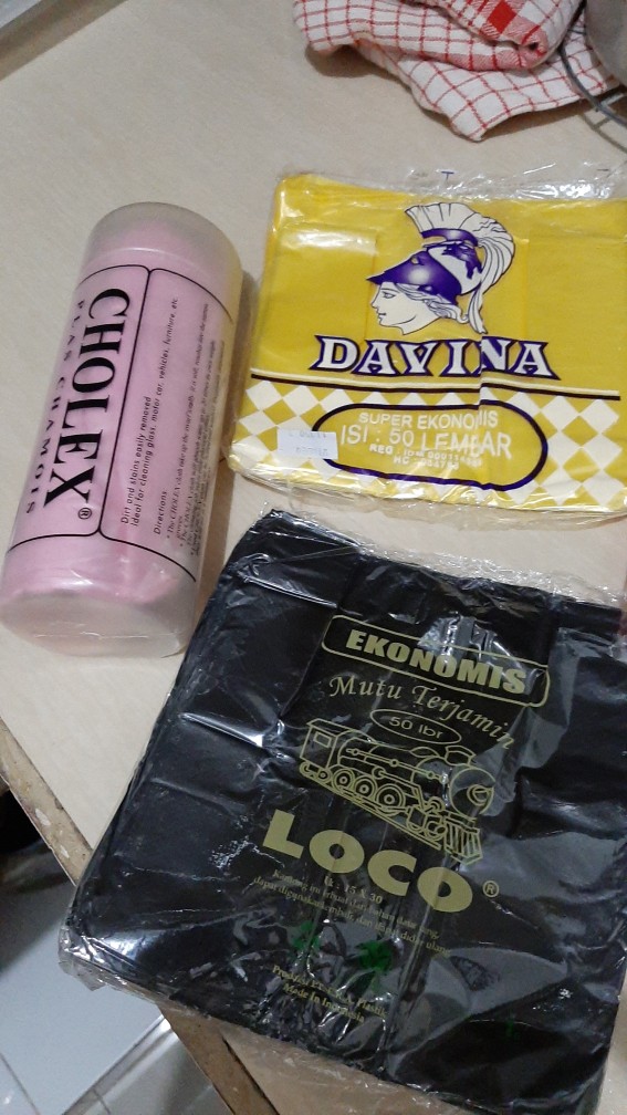 Kain Lap Kanebo Berserat / Lap Chamois / Cholex