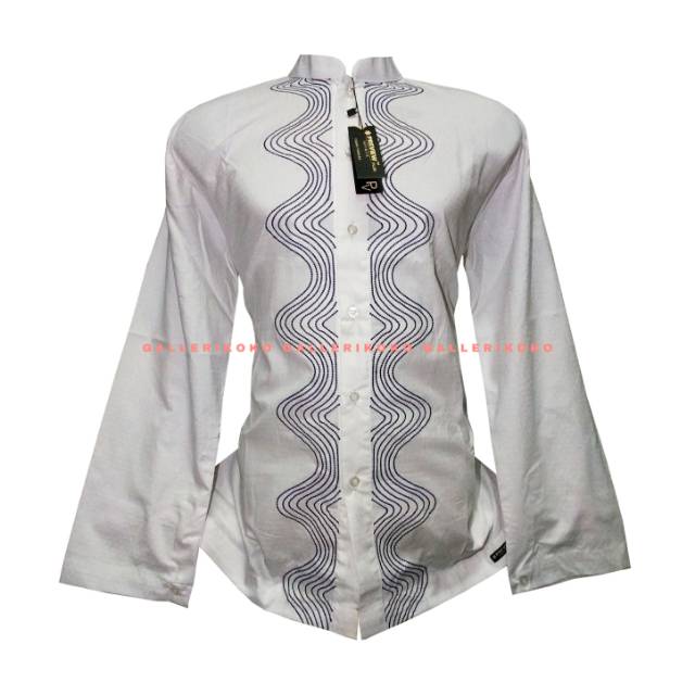 Baju koko preview. Infinite by itang yunasz putih lengan panjang