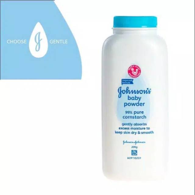 Johnson’s ® Powder Cornstarch 200 g / Bedak Bayi Johnsons Johnson Baby 100g
