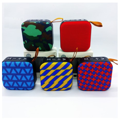 Speaker Bluetooth Mini T5 Portable Wireless Mini Box Music Support Memory Radio FM Aux Speker Kotak-2