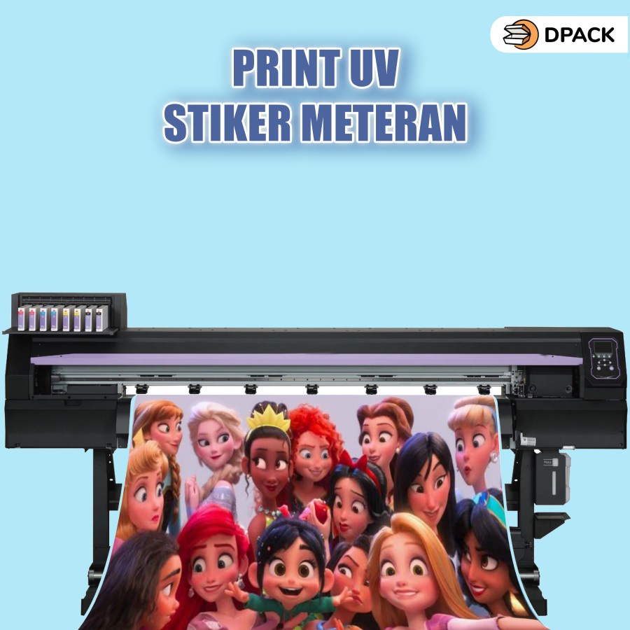 

CETAK STIKER INDOOR METERAN (UV Ink)